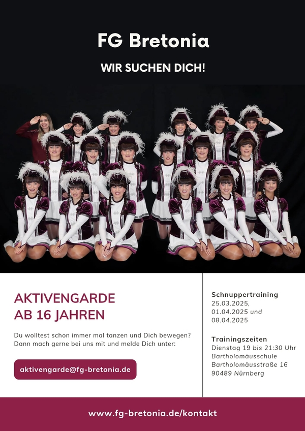 We want you Aktivengarde