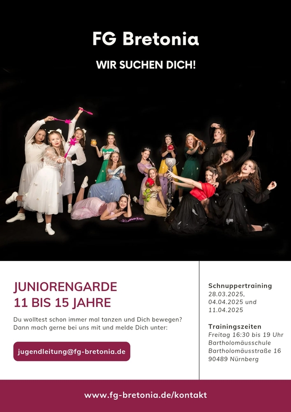 We want you Juniorengarde